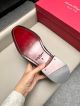 Ferragamo Man Blue Calfskin Business Leather Shoes 042897 (9)_th.jpg